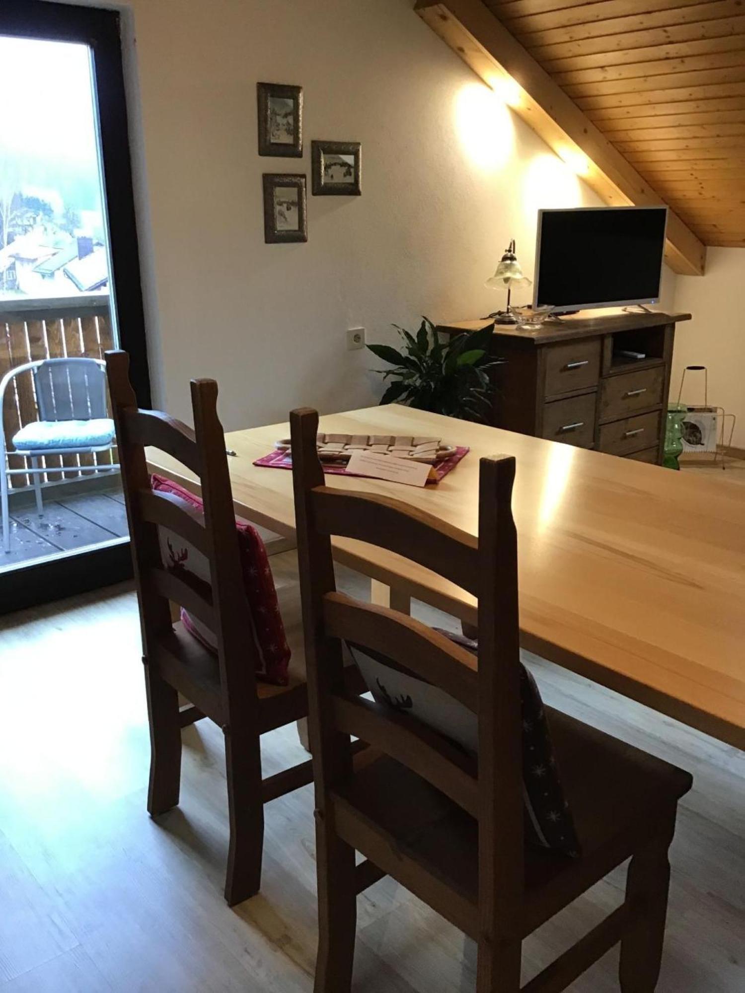 Ferienwohnung Dorfblick Lindberg Bagian luar foto