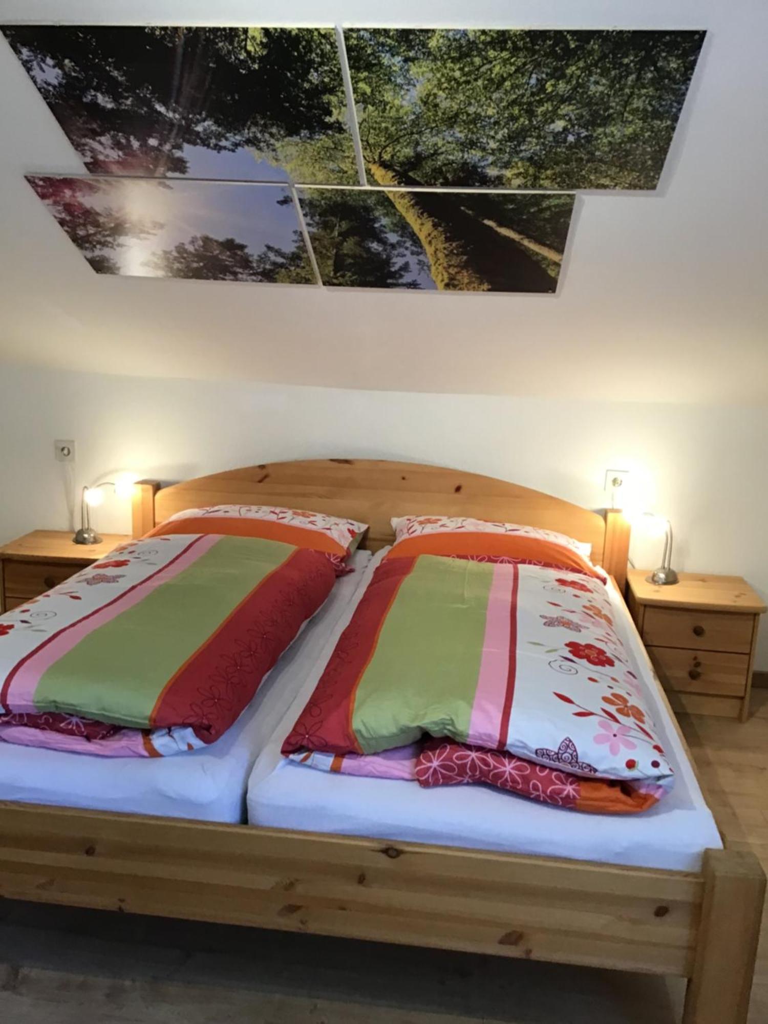 Ferienwohnung Dorfblick Lindberg Bagian luar foto